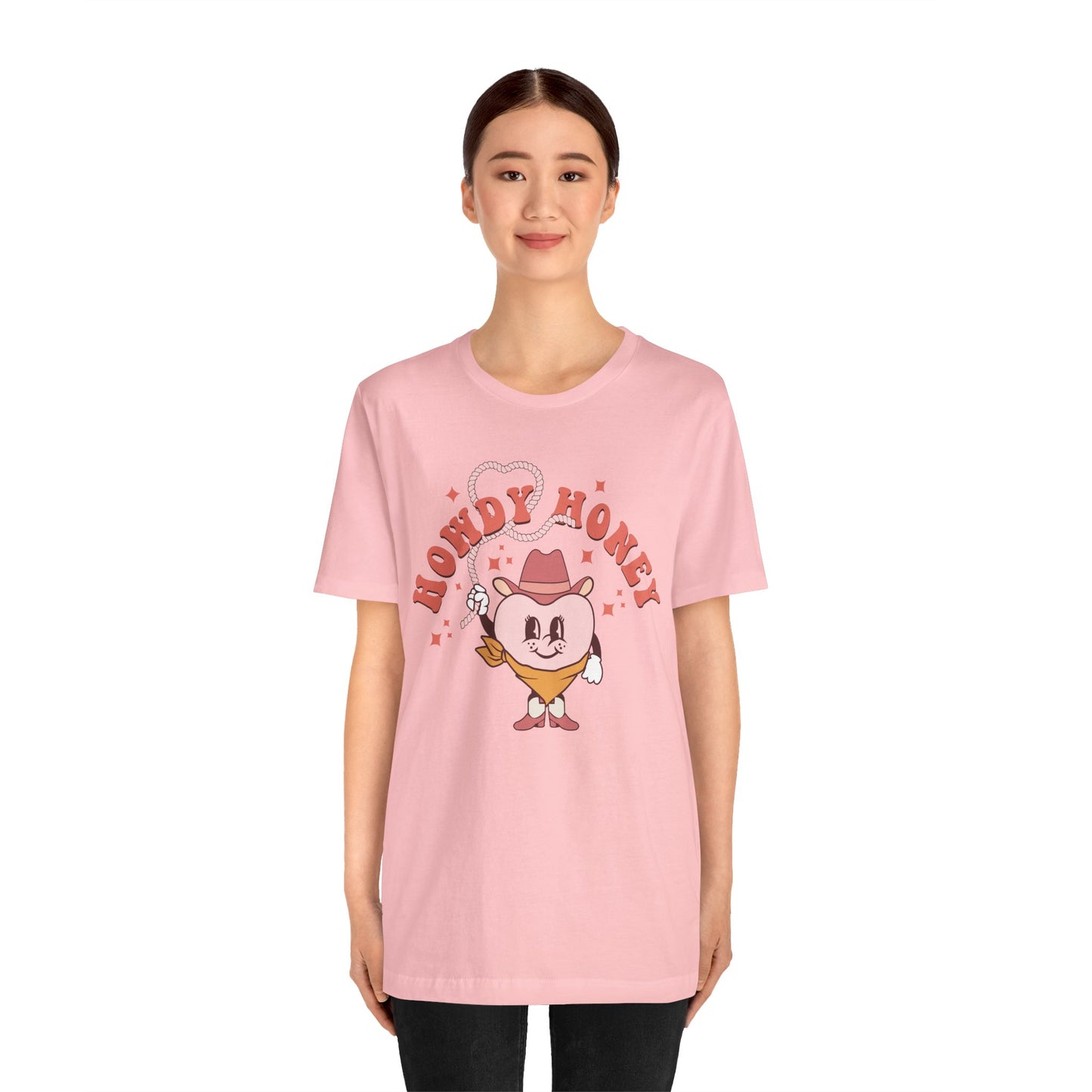 Valentine's Day T-shirt, Howdy Honey Cowboy Cowgirl Heart Holiday Shirt, Valentine Day Tee, Women's Men's Gender Neutral Holiday T-shirt Tee