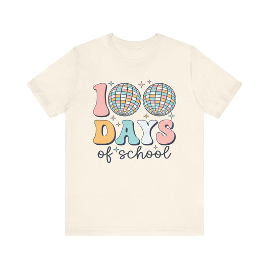 100 Days of School T-shirt, Teacher Educator TShirt, Teacher 100 Days of School Tee Shirt, Women's Men's Teacher Professor T-shirt Tee