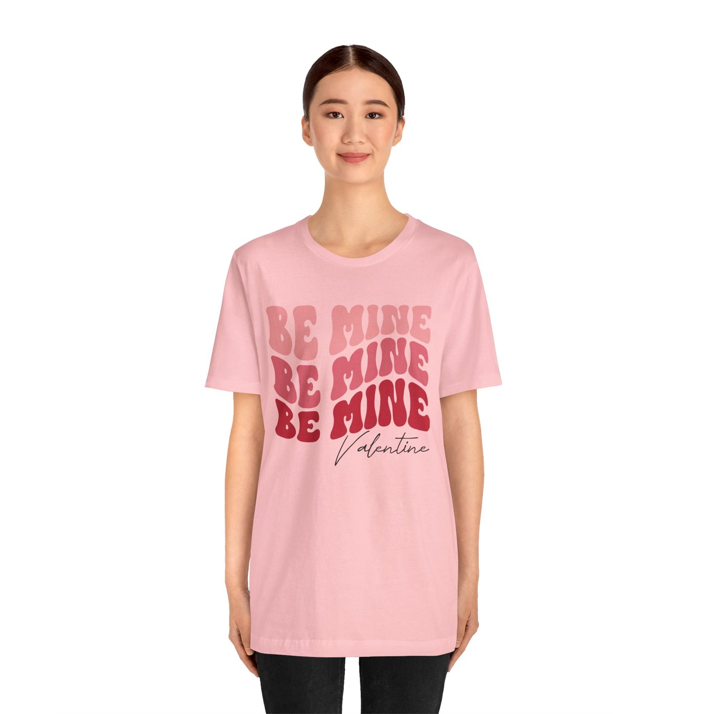 Valentine's Day Tshirt, Be Mine Valentine Holiday Shirt, V-Day Tee, Women's Mens Holiday TShirt Tee