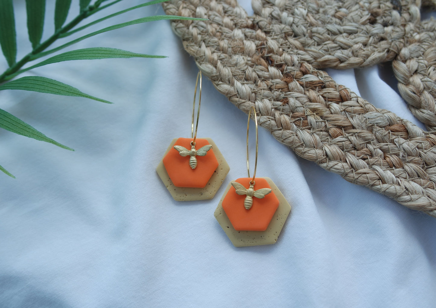 Honeycomb Bee Hoop