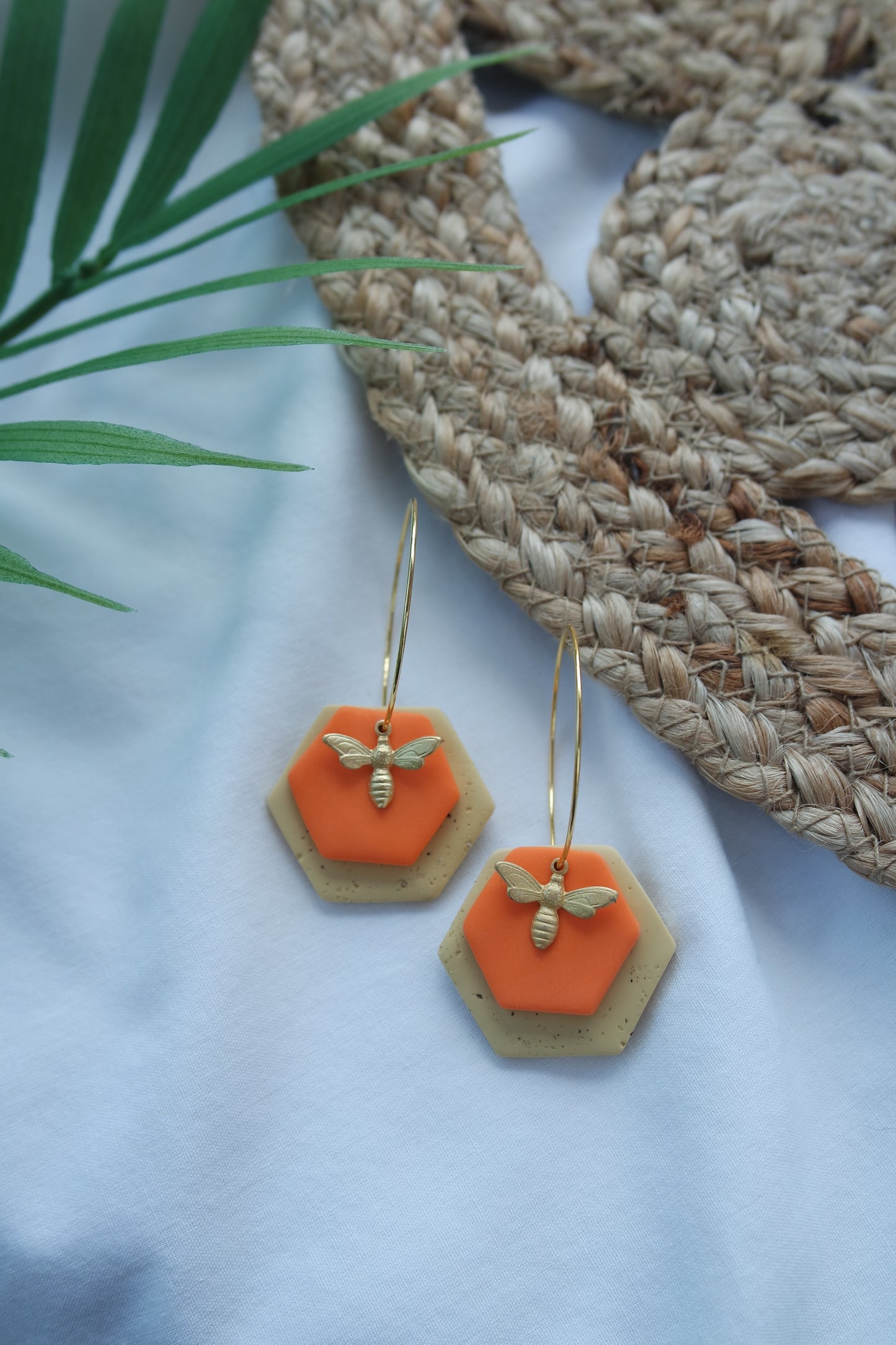 Honeycomb Bee Hoop