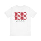 Valentine's Day Tshirt, XOXO Y'all Holiday Shirt, V-Day Tee, Women's Mens Gender Neutral Holiday TShirt Tee