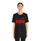 Valentine's Day T-shirt,  Love Heart Valentine's Holiday Shirt, Nurse Teacher Mama Dad Valentine Day Tee, Women's Men's Holiday T-shirt Tee