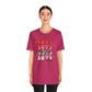Valentine's Day T-shirt, Cow Print Love Love Love Holiday Shirt, Valentine Day Tee, Women's Men's Gender Neutral Holiday T-shirt Tee