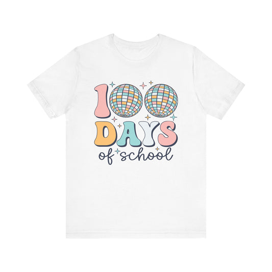100 Days of School T-shirt, Teacher Educator TShirt, Teacher 100 Days of School Tee Shirt, Women's Men's Teacher Professor T-shirt Tee