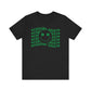 St Patricks Day Feeling Lucky Smiley Shamrock Cotton Tshirt, Everybody Feeling Lucky Happy Face Shamrock Tee Shirt Tshirt