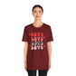 Valentine's Day T-shirt, Cow Print Love Love Love Holiday Shirt, Valentine Day Tee, Women's Men's Gender Neutral Holiday T-shirt Tee