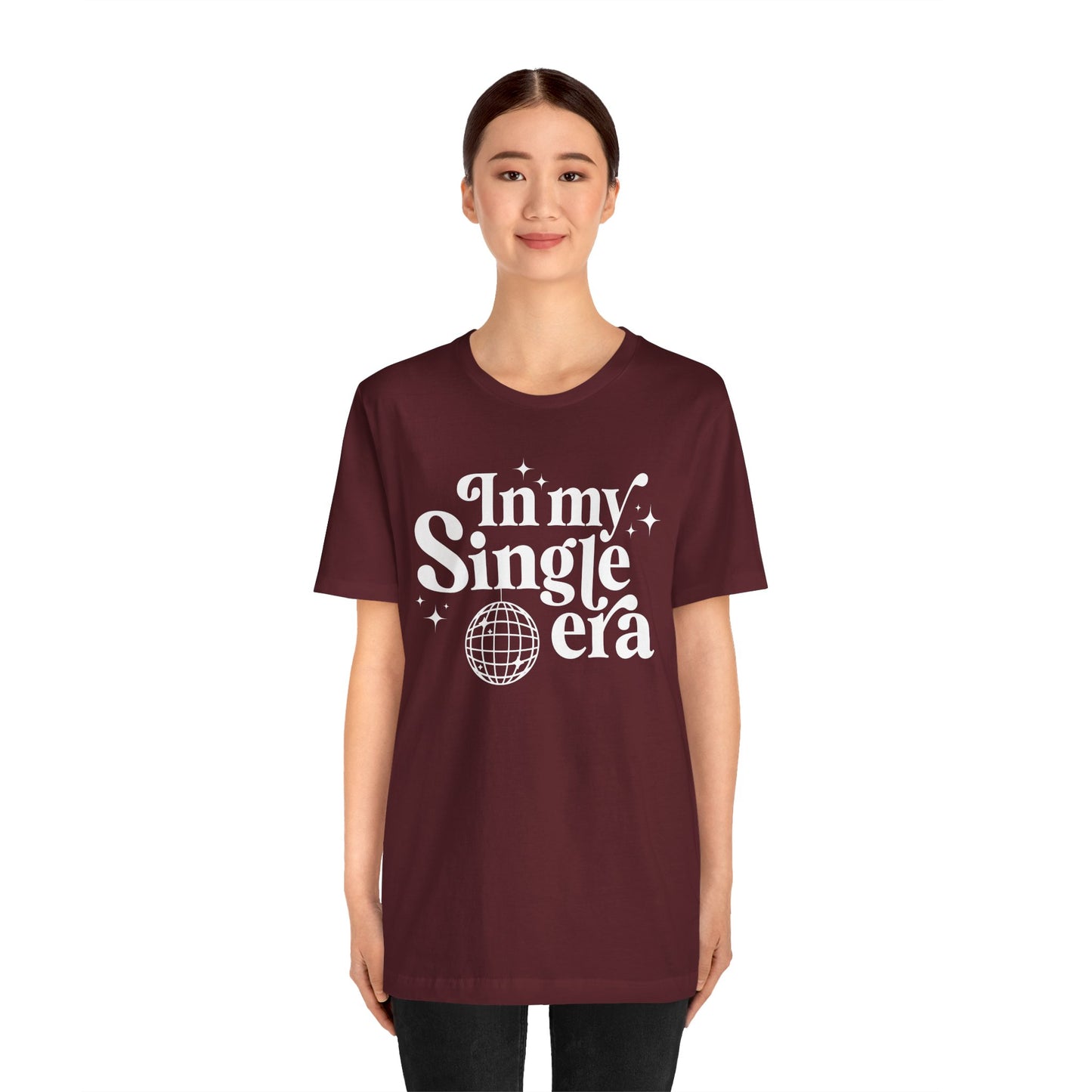 Valentine's Day T-shirt,  In My Single Era Holiday Shirt, Single Era Valentine Day Tee, Women's Men's Single Era Holiday T-shirt Tee
