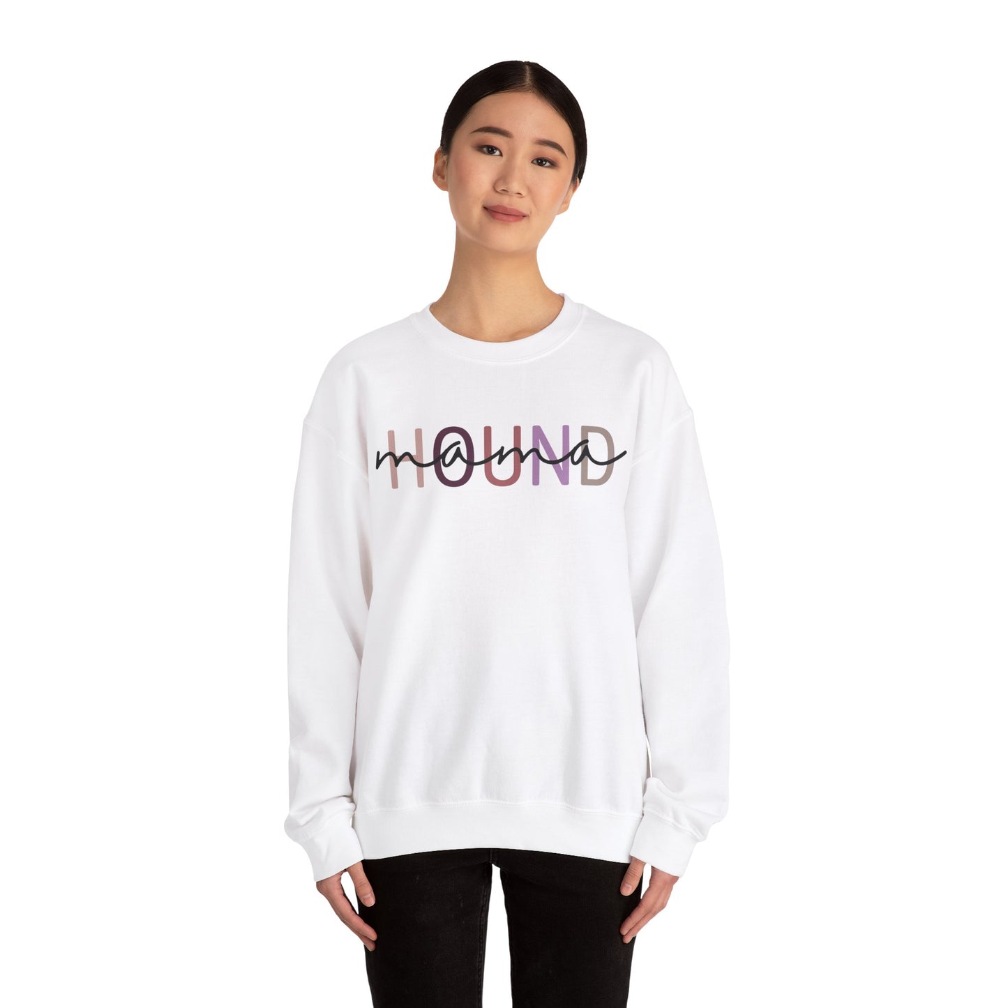 Hound Dog Mom Sweatshirt, Dog Mama Sweatshirt, Dog Sweatshirt, Gift for Mom, Sweatshirt, Mom Sweatshirt, Pet Lover, Gift for Pet Lover
