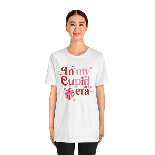 Valentine's Day T-shirt,  In My Cupid Era Holiday Shirt, Cupid Era Valentine Day Tee, Women's Men's Valentines Cupid Holiday T-shirt Tee