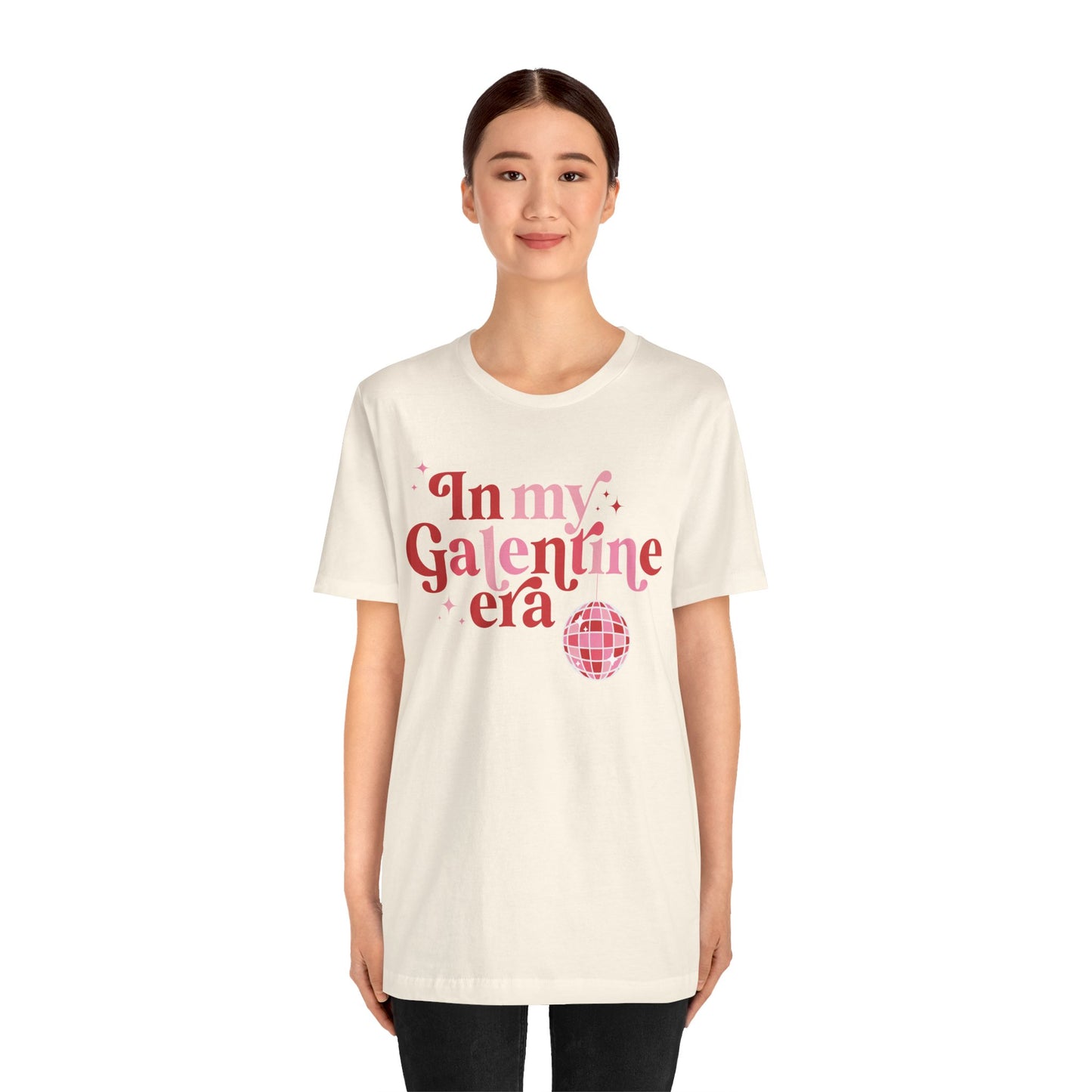 Valentine's Day T-shirt,  In My Galentine Era Holiday Shirt, Galentine Era Valentine Day Tee, Women's Men's Galentine's Holiday T-shirt Tee