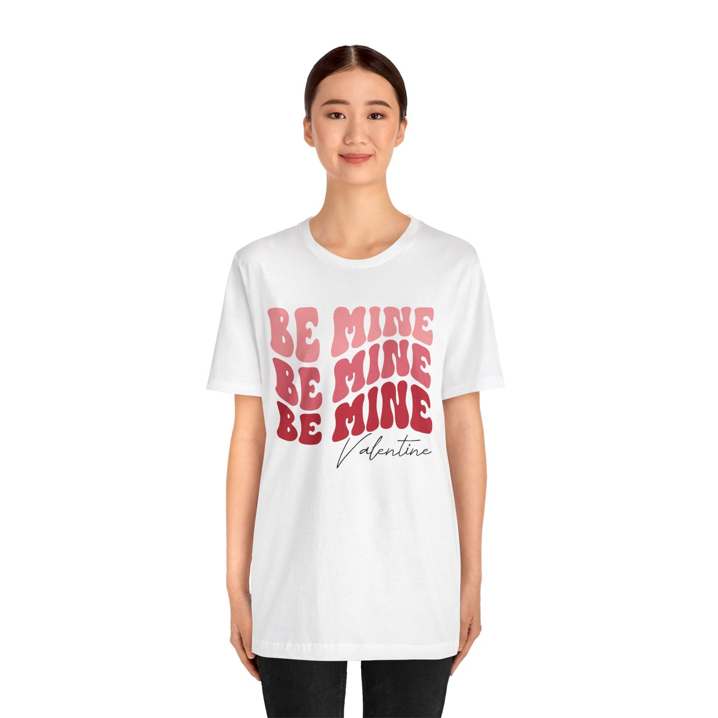 Valentine's Day Tshirt, Be Mine Valentine Holiday Shirt, V-Day Tee, Women's Mens Holiday TShirt Tee