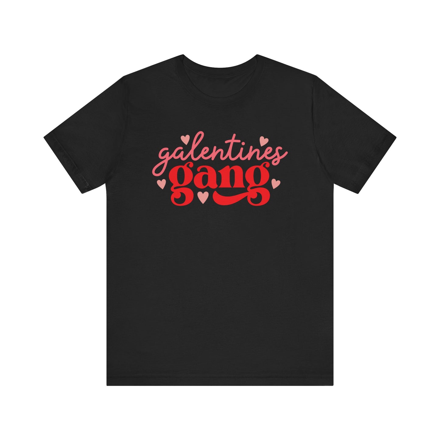 Valentine's Day T-shirt,  Galentine's Gang Holiday Shirt, Girlfriends Sisters Wives Teacher Valentine Day Tee, Women's Holiday T-shirt Tee