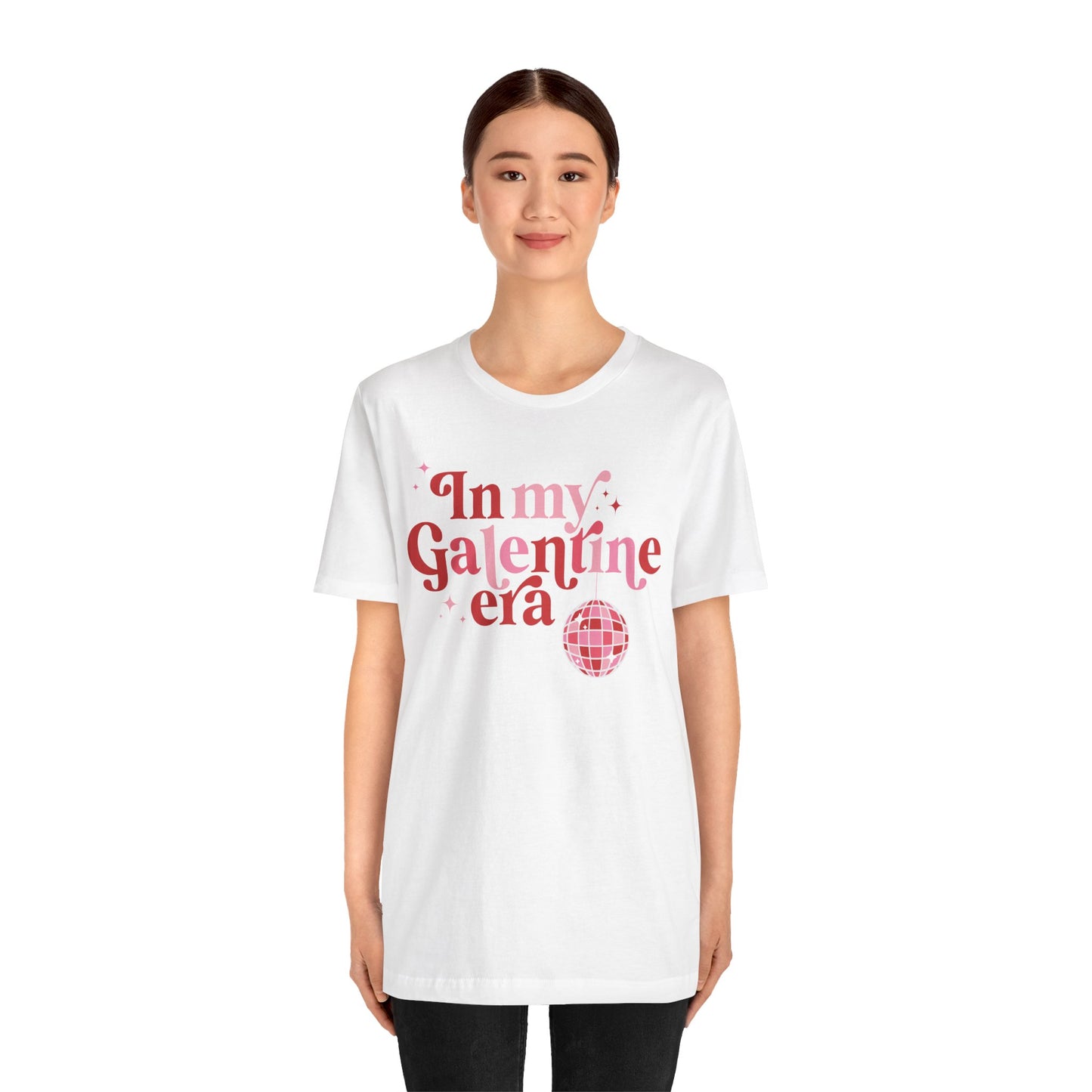 Valentine's Day T-shirt,  In My Galentine Era Holiday Shirt, Galentine Era Valentine Day Tee, Women's Men's Galentine's Holiday T-shirt Tee