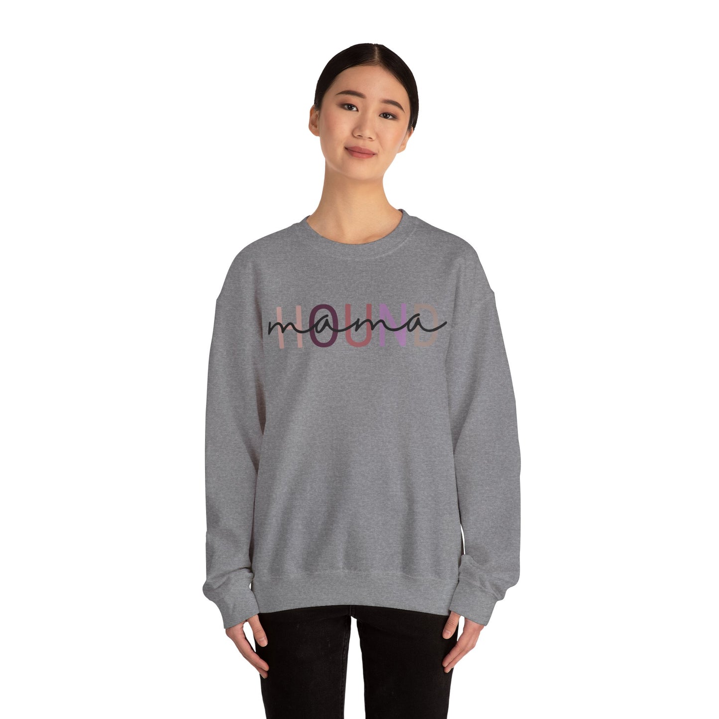 Hound Dog Mom Sweatshirt, Dog Mama Sweatshirt, Dog Sweatshirt, Gift for Mom, Sweatshirt, Mom Sweatshirt, Pet Lover, Gift for Pet Lover