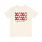 Valentine's Day Tshirt, XOXO Y'all Holiday Shirt, V-Day Tee, Women's Mens Gender Neutral Holiday TShirt Tee