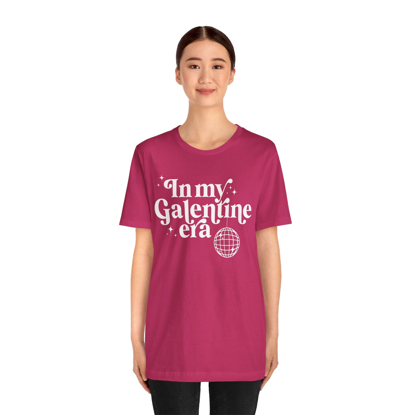 Valentine's Day T-shirt,  In My Galentine Era Holiday Shirt, Galentine Era Valentine Day Tee, Women's Men's Galentine's Holiday T-shirt Tee