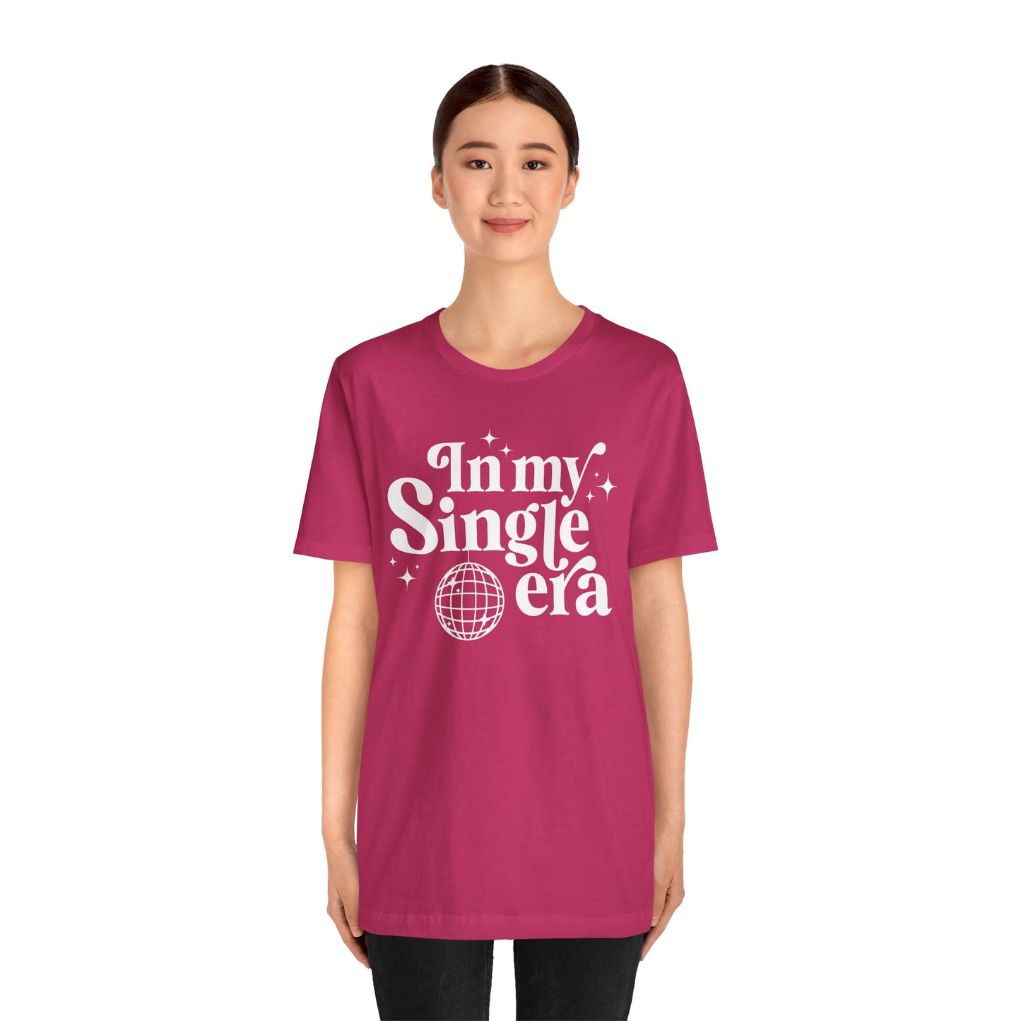 Valentine's Day T-shirt,  In My Single Era Holiday Shirt, Single Era Valentine Day Tee, Women's Men's Single Era Holiday T-shirt Tee