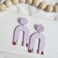 Lilac Daisy Arch Dangle