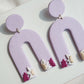 Lilac Daisy Arch Dangle