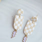 Checkerboard/Lightening Bolt - Lilac
