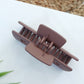 Rectangle Cut-Out Matte Hair Clip